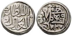 World Coins - SULTANATO DE DELHI. Muhammad bin Tughluq (1325-1351). Jital. (Ar. 3,62g/14mm). 727 H. (Goron/Goenka-D373). MBC+.