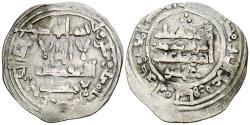 World Coins - CALIFATO DE CÓRDOBA, Hisham II. Dirham. (Ar. 2,86g/24mm). 366H. al-Ándalus / الاندلس. (Vives 498; Frochoso 366.14). Citando a ‘Āmir / عامر en IIA. MBC.
