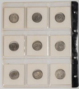 Ancient Coins - Preciosa e interesantísima colección, presentada en álbum Leuchtturm, formada por 89 Antoninianos en su gran mayoría de Galieno aunque también hay presencia de Antoninianos acuñad