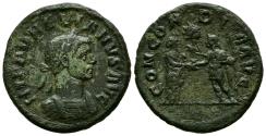 Ancient Coins - AURELIANO. As. (Ae. 7,47g/24mm). 275 d.C. Roma. (RIC 80). Anv: Busto laureado y con coraza de Aureliano a derecha, alrededor leyenda: IMP AVRELIANVS AVG. Rev: Emperatriz estante a