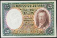 World Coins - 25 Pesetas. 25 de Abril de 1931. Sin serie. (Edifil 2017: 358). Conserva todo su apresto original. SC-.
