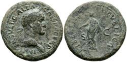 Ancient Coins - GALBA. Sestercio. (Ae. 24,50g/36mm). 68 d.C. Roma. (RIC 310). Anv: Busto laureado y drapeado de Galba a derecha, alrededor leyenda: IMP SER SVLPIC GALBA CAES AVG TR P. Rev: Libert