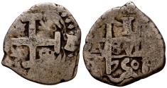 World Coins - FERNANDO VI (1746-1759). 1 Real. (Ar. 3,15g/17mm). 1750. Potosí E. (Cal-2019-216). BC.