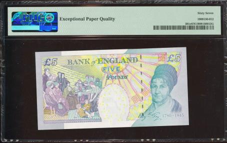 World Coins - GREAT BRITAIN. 5 Pounds. (2004ca). (Pick: 391c). PMG67EPQ.