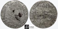 World Coins - POL012 POLAND: SIGISMUND III: 1587-1632, AR 6 Groschen, dated 1625, minted in the capital Cracow, pleasing VF condition. KM #42
