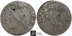 World Coins - POL013 POLAND: SIGISMUND III: 1587-1632, AR 6 Groschen, dated 1625, minted in the capital Cracow, pleasing XF condition. KM #42