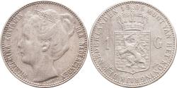 World Coins - 1 gulden 1905 Wilhelmina Pr+