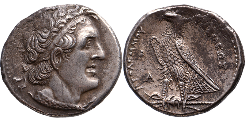 Ancient Ptolemaic Egypt. Ptolemy I Soter, Tetradrachm