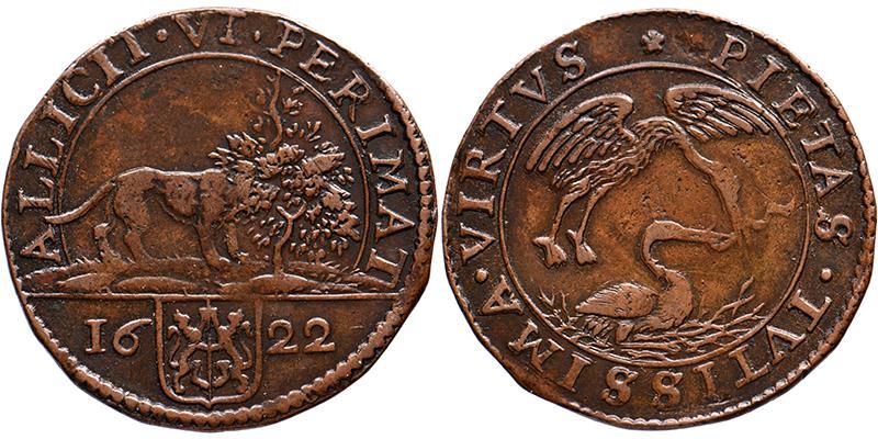 World Coins - 1622. Rekenkamer van Gelderland. Beleg Bergen op Zoom opgeheven