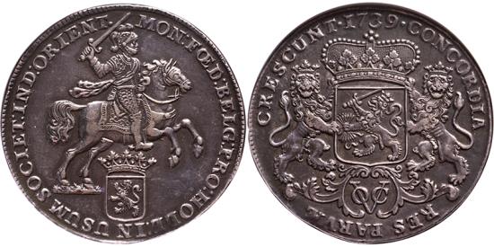 Silver rider or Ducaton Holland VOC 1739 | Australian & Oceanian Coins