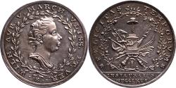 World Coins - 1766. Inhuldiging Willem V als markgraaf van Vlissingen en Veere