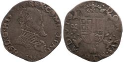 World Coins - 1/5 Philipsdaalder Vlaanderen, Brugge 1566