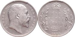 World Coins - 1 rupee 1903B Edward VII British India PCGS MS 62