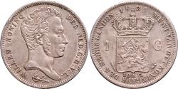 World Coins - 1 gulden 1824Ua Willem I Pr-