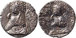 Ancient Coins - AR Hemidrachm Manchihr II, kingdom of Persis, Persepolis, mid 2nd century AD