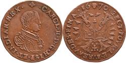World Coins - 1670. Brussel. Rekenkamer