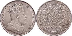 World Coins - 1 dollar 1908 Edward VII Straits Settlements