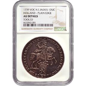 Silver rider or Ducaton Holland VOC 1739 | Australian & Oceanian Coins