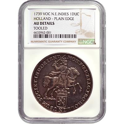 Silver rider or Ducaton Holland VOC 1739 | Australian & Oceanian Coins