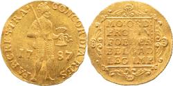 World Coins - Gouden dukaat Utrecht 1787