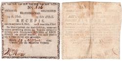 World Coins - 1 1/2 stuiver 1795 recepis Gouda PMG 45