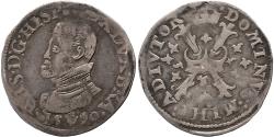 World Coins - 1/10 philipsdaalder Brabant, Antwerpen 1590