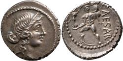 Ancient Coins - AR Denarius Julius Caesar (48-44 BC)