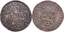 World Coins - Zilveren dukaat Groningen 1683
