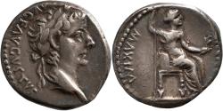 Ancient Coins - AR Denarius Tiberius (14-37)