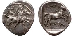 Ancient Coins - AR drachm, Thessaly, Larissa 420-400 BC