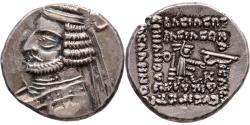 Ancient Coins - AR Drachm Orodes II, Ekbatana, 57-38 BC