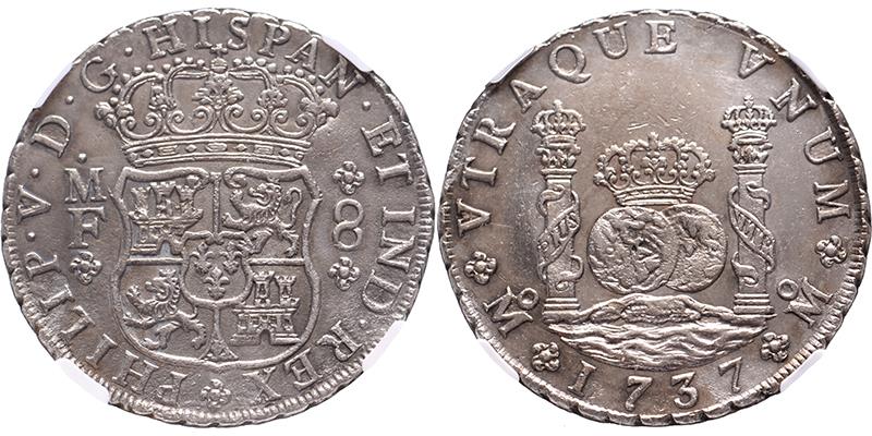 1901年 メキシコ ペソ NGC認証 1901年 メキシコ ペソ NGC認証 1927 MEXICO SILVER 1 PESO NGC