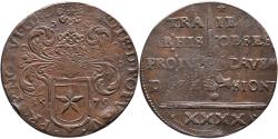 World Coins - 40 stuiver noodmunt Maastricht 1579