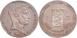 World Coins - 1 gulden Nederlands Indië 1839 PCGS AU 58