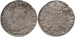 World Coins - Philipsdaalder Brabant, Antwerpen 1574