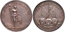 World Coins - 1746. Treaty of The Netherlands, Britain, and Germany / Beginning of the new year