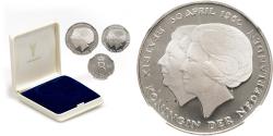 World Coins - Inhuldigingsset 1980 NGC MS 67/68 DPL IN ZILVER