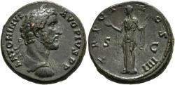 Ancient Coins - Antoninus Pius (138-161). As (13,42 g), Roma, 145-161 n. Chr.
