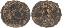 Ancient Coins - Valentinian I367-375 AD. Æ follis, 2,38 g.