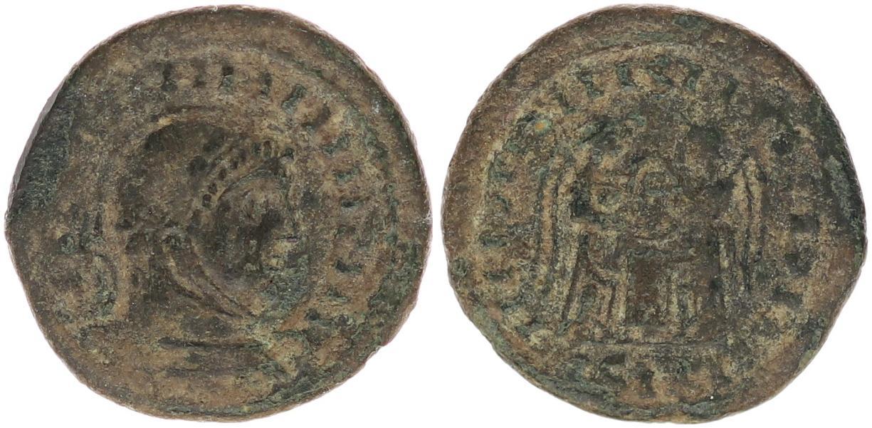 Barbaric issue, imitating Constantine I, c. 4th-5th century. Æ (3,36g ...