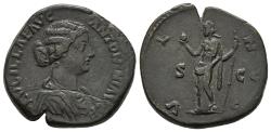 Ancient Coins - Lucius Verus, 161-169 für Lucilla.  Æ-Sesterz, Rom; 23,92 g.