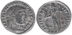 Ancient Coins - Constantinus I. (307 - 337 n. Chr.).Follis. 313 n. Chr. Heraclea.§17a