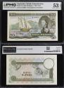 World Coins - Government of Seychelles. Elizabeth II. 50 Rupees. 1st January 1972, "SEX" note