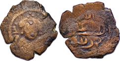 World Coins - ARAB-SASANIAN: Anonymous, AE pashiz, RARE