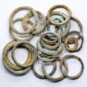 World Coins - Group lot of 20 Ancient Bronze rings