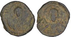 Ancient Coins - Byzantine Empire. Anonymous. time of Romanus IV (Circa AD 1068-1071). Æ Follis
