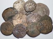 Ancient Coins - Lot of 15 AE Ilkhan Fals