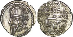 Ancient Coins - Parthian Empire. Vologases VI (AD 208-228). AR Drachm. Ekbatana