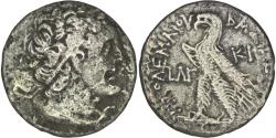 Ancient Coins - Ptolemaic Egypt. Ptolemy VIII Euergetes II (170-116 BC). AR Tetradrachm. Kition mint. Dated RY 33 (138/7 BC)