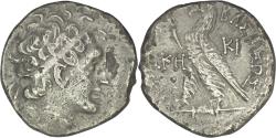 Ancient Coins - Ptolemaic Egypt. Ptolemy VIII Euergetes II (170-116 BC). AR Tetradrachm. Kition mint. Dated RY 28 (143/2 BC)